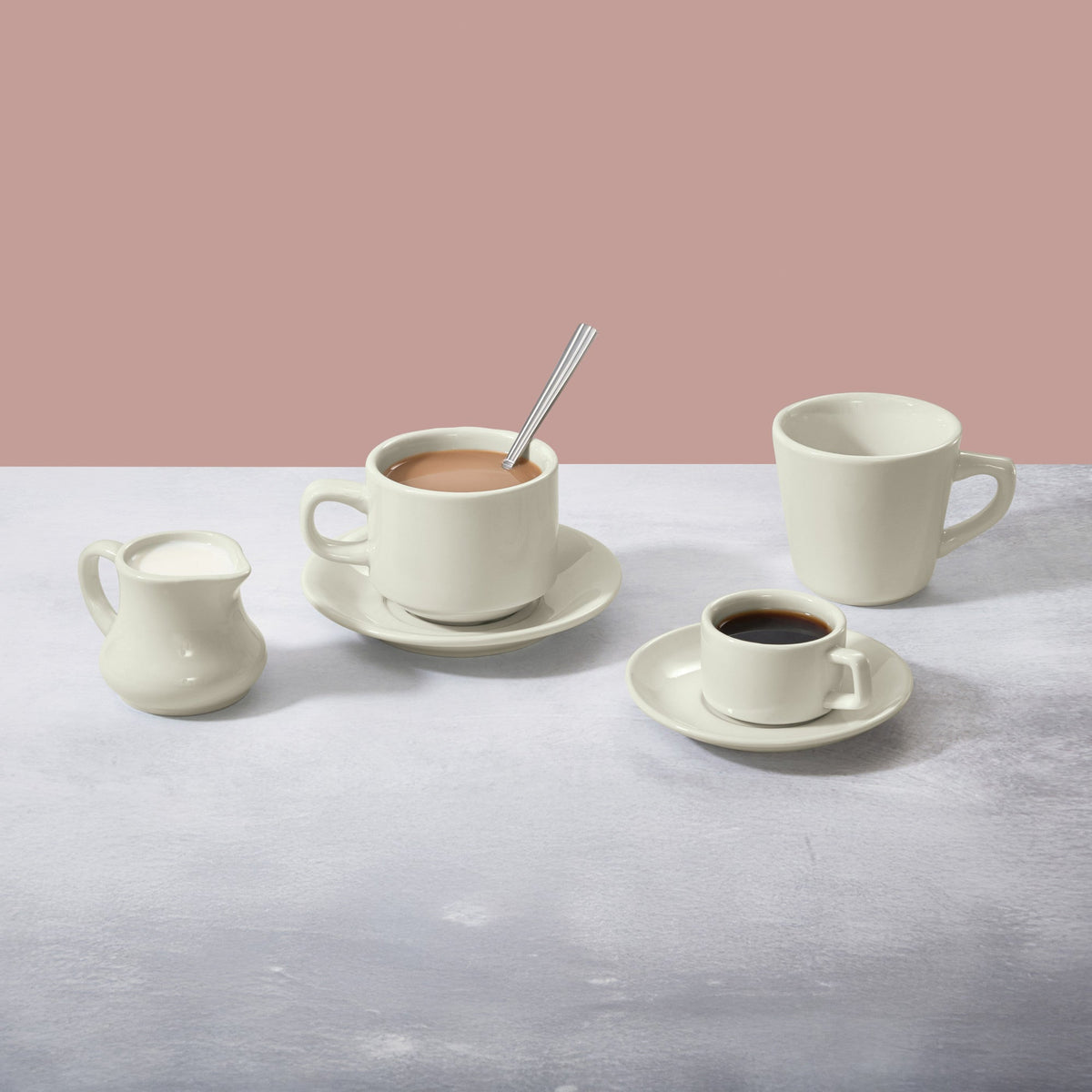 BDC-25-AW - Birkhall Porcelain Demitasse Cup, 2-1/2 oz - American White (36 Pieces/Case)