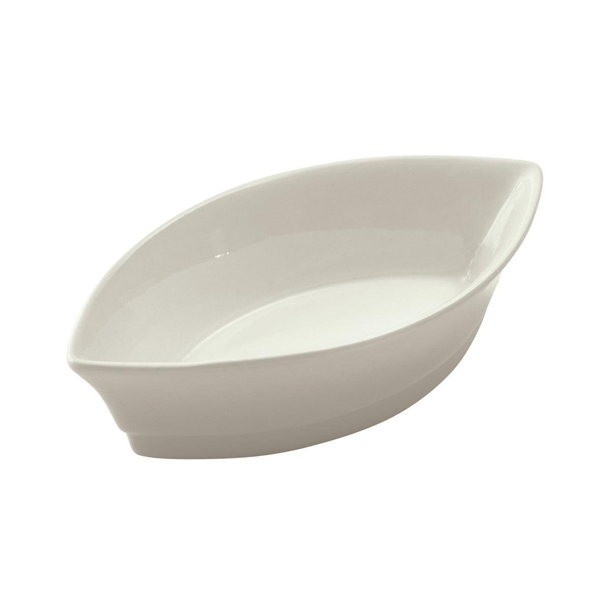 DBS-2-AW - Porcelain Boat Shape Specialty Dish, 2 oz - American White (48 Pieces/Case)