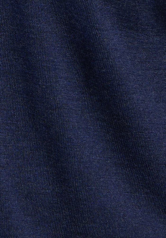 Collins 1/4 Zip Sweater - Ocean Cavern