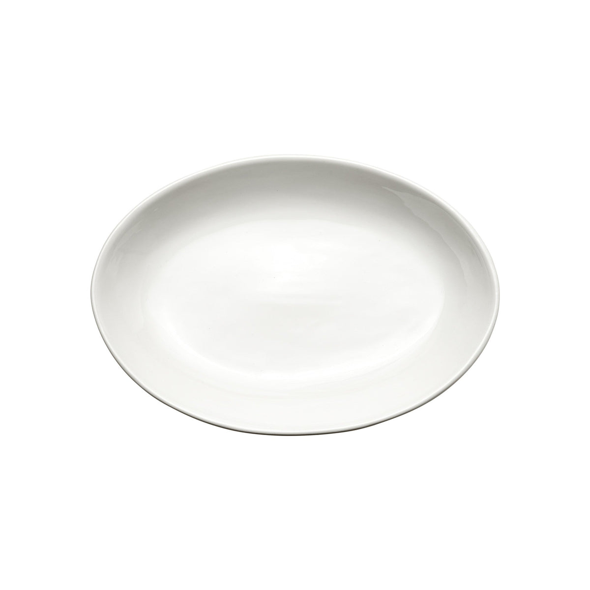 SPO-155 - Porcelain Deep Oval Specialty Platter, 15-1/2"L x 11"W x 2"H - White (12 Pieces/Case)