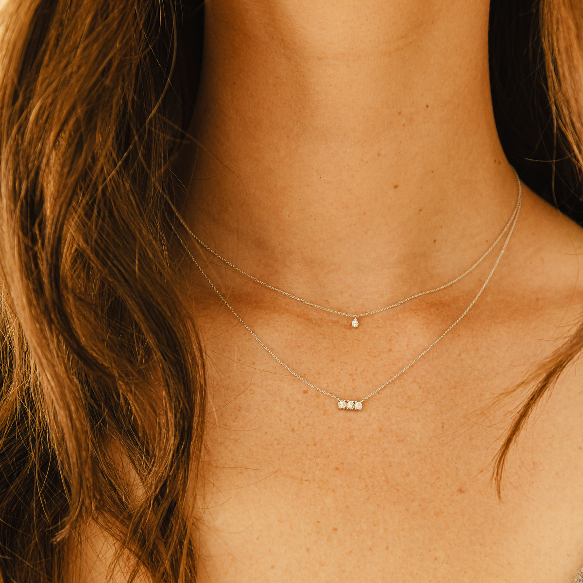 Ava Bea Bar Necklace