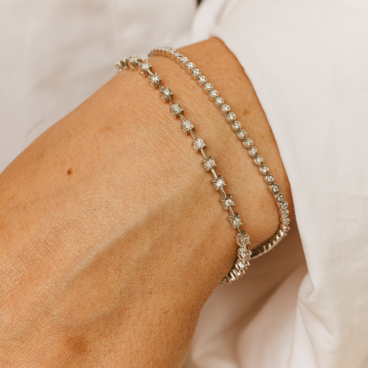 Ava Bea Interval Tennis Bracelet