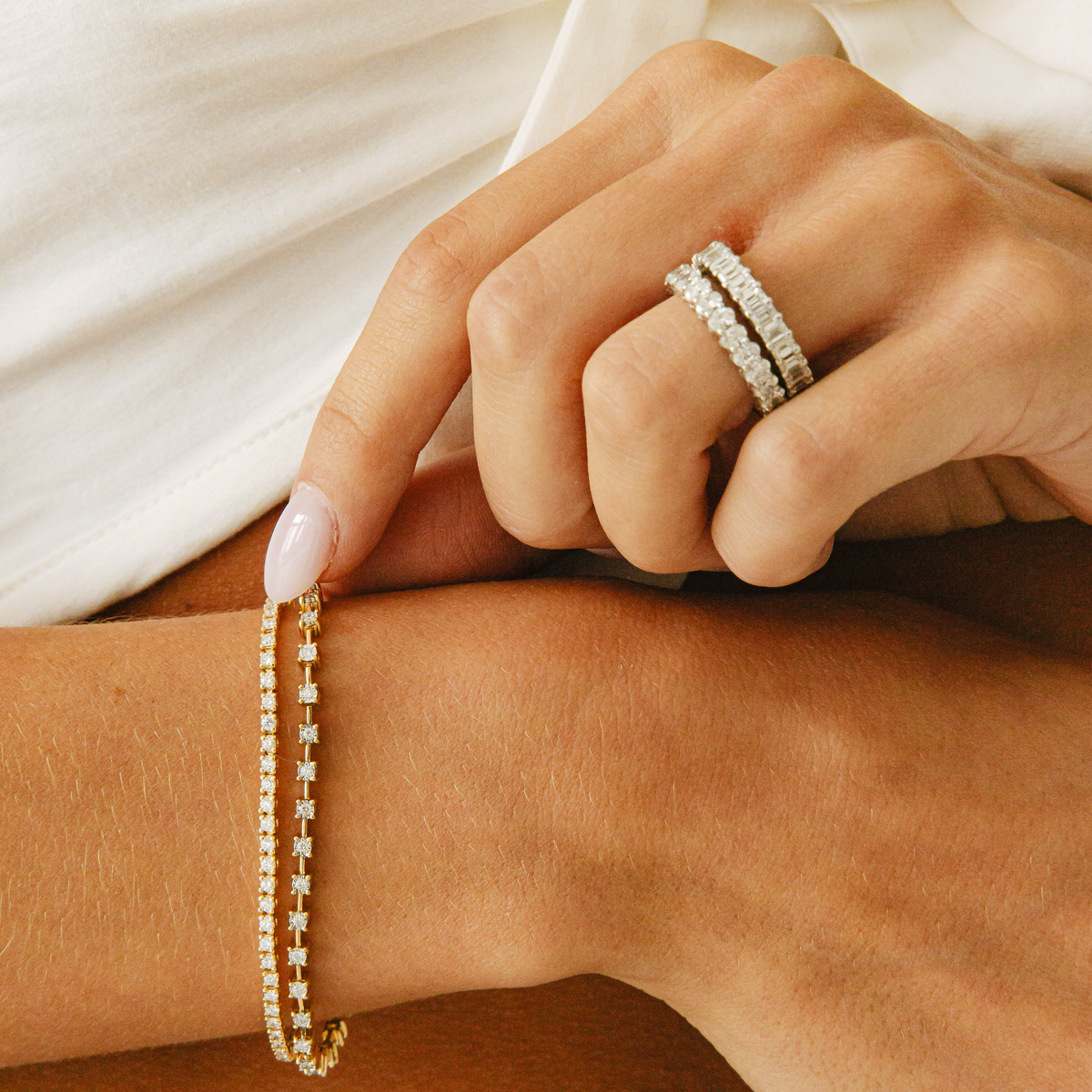 DRD 2.00 Ct. Total Weight Tennis Bracelet