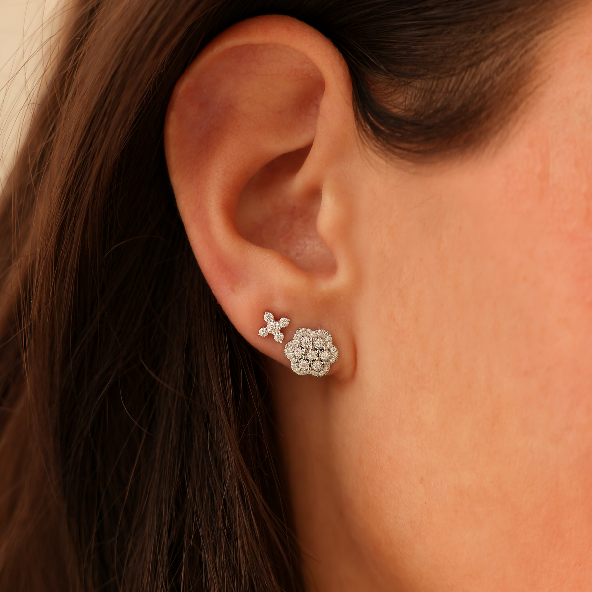 Ava Bea Flower Studs
