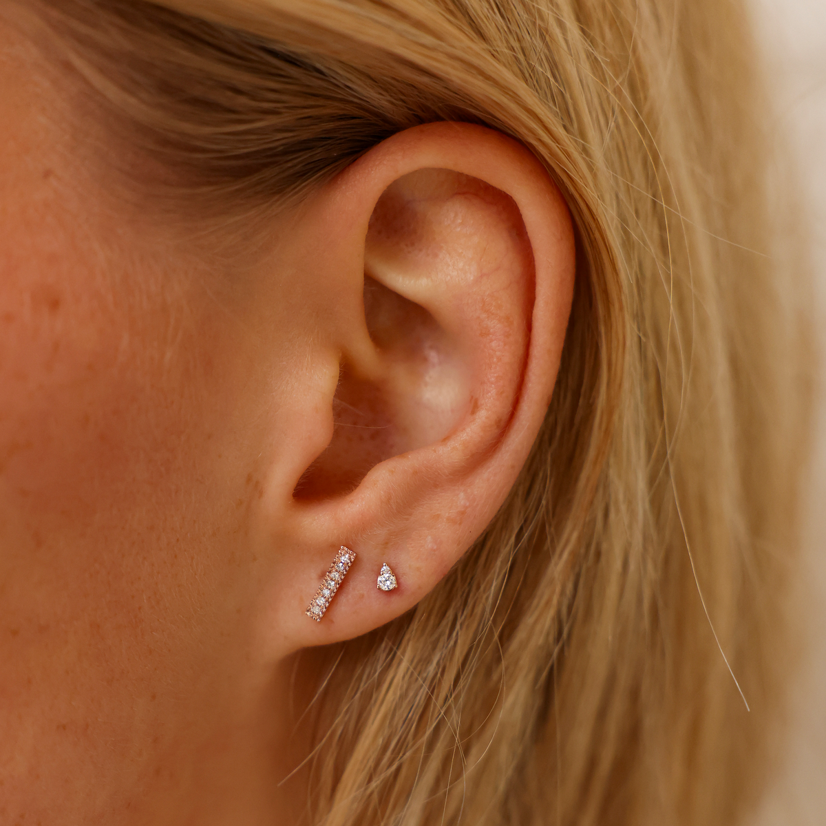 Sophia Ryan Petite Teardrop Studs