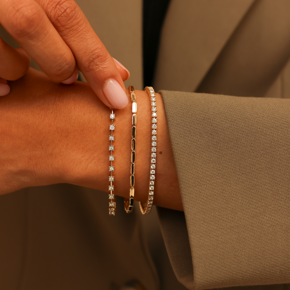 DRD 3.00 Ct. Total Weight Tennis Bracelet