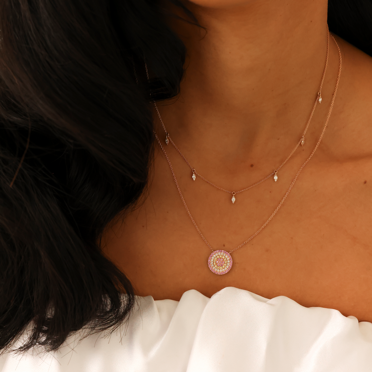 Carly Michelle Evil Eye Necklace