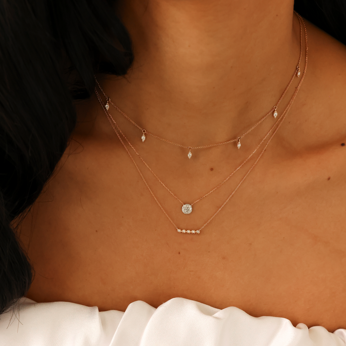 Lauren Joy Mini Disc Necklace
