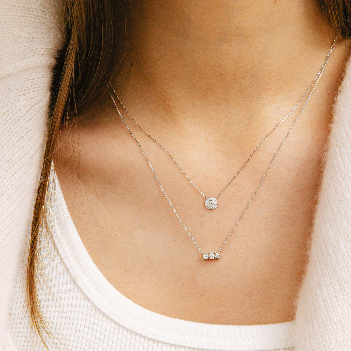 Ava Bea Bar Necklace
