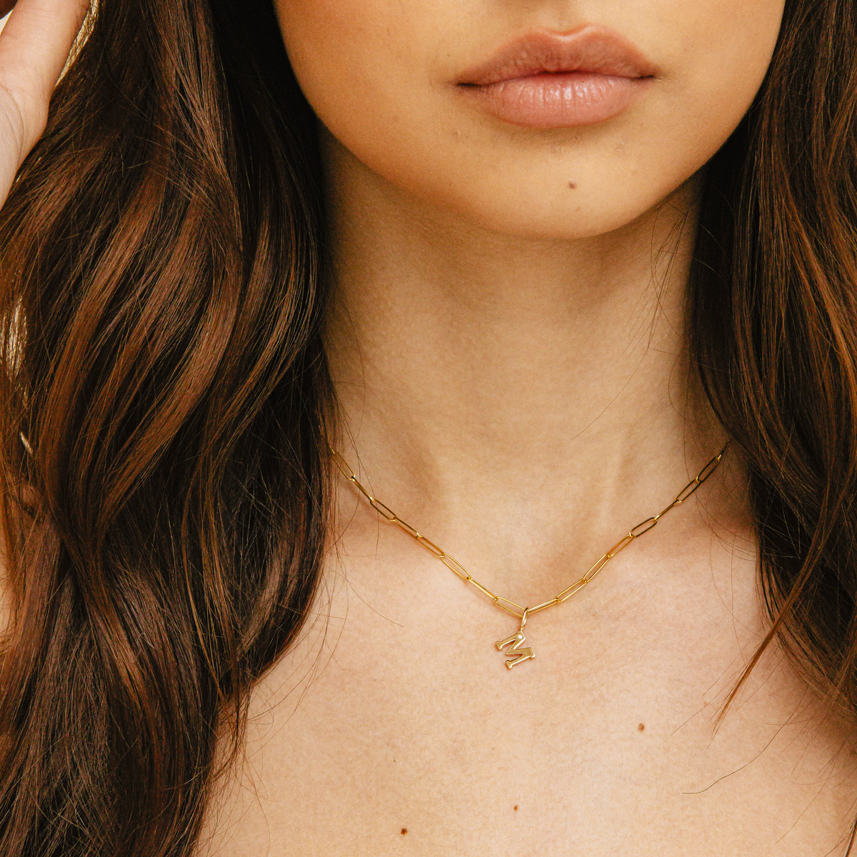 DRD Gold Initial Charm