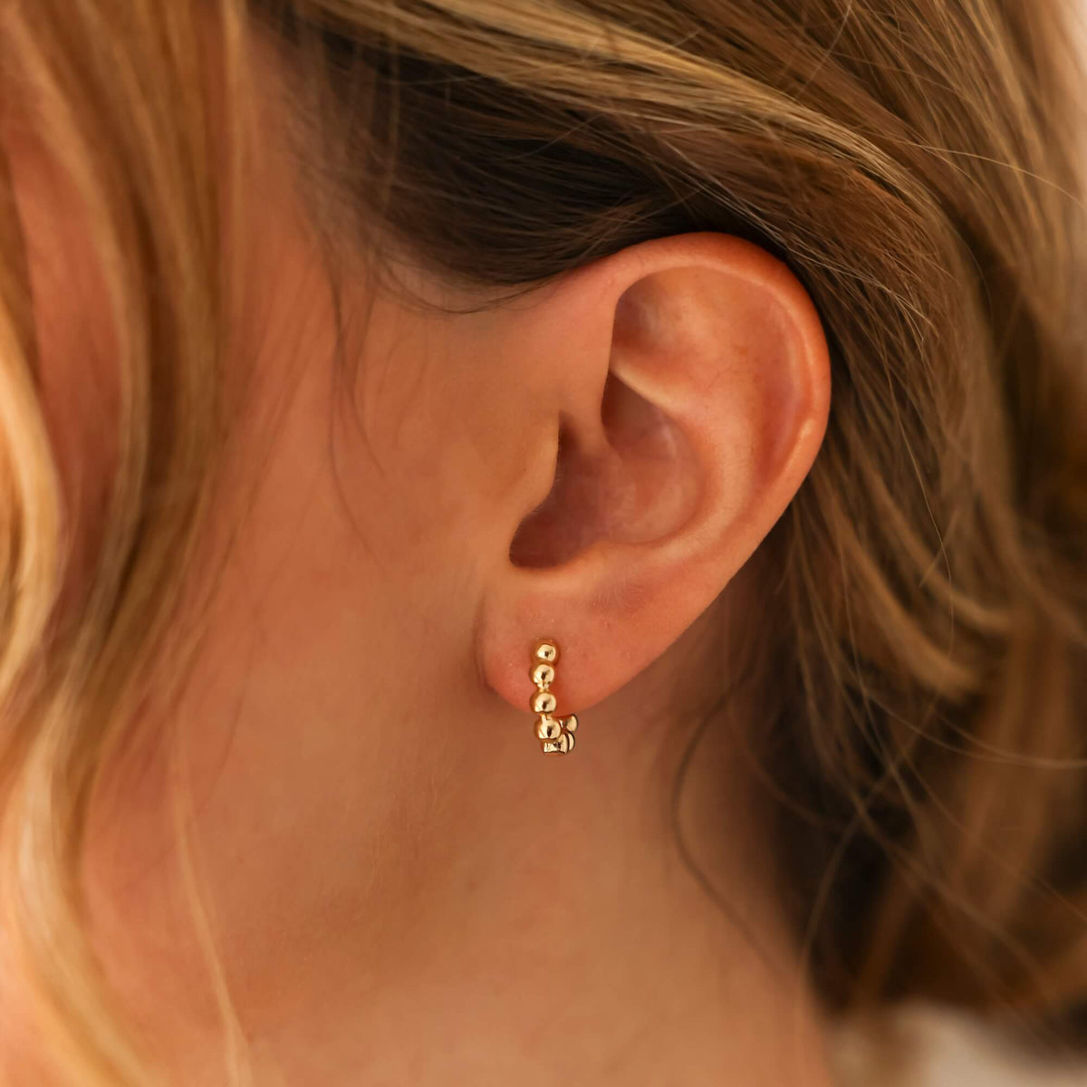 Poppy Rae Pebble Hoops