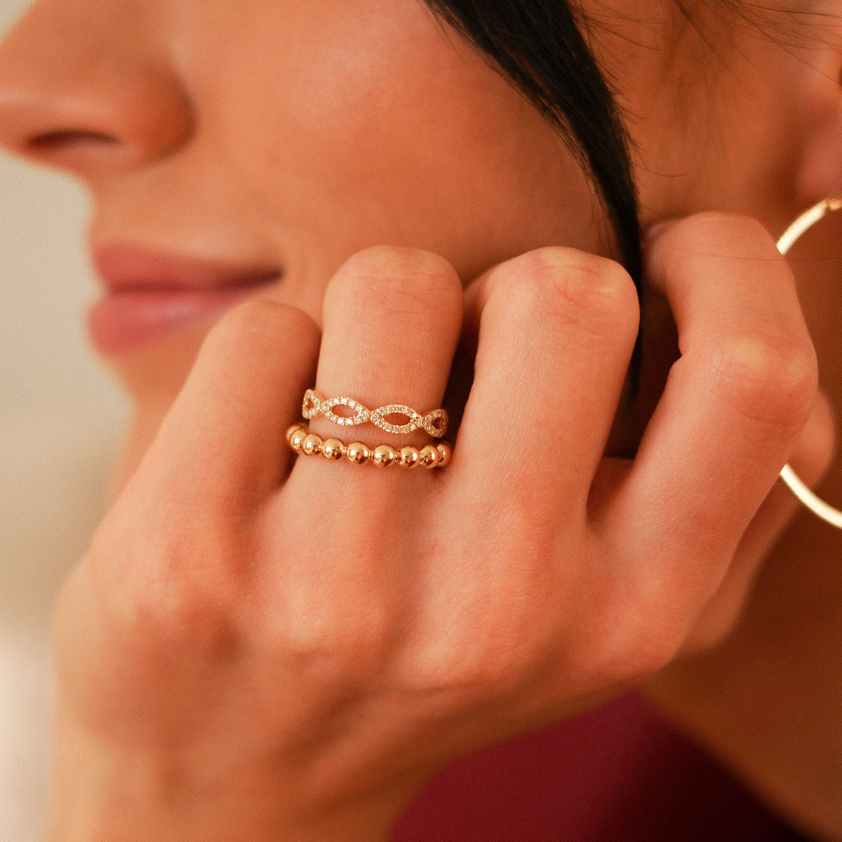 Sophia Ryan Infinity Ring