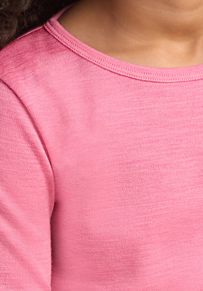 Kids Explorer Base Layer Top - Pinky Promise