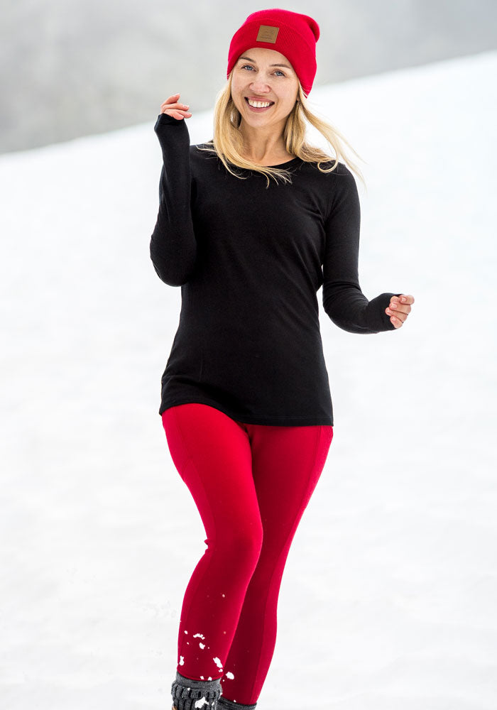 Piper Pocket Leggings - Maraschino Cherry