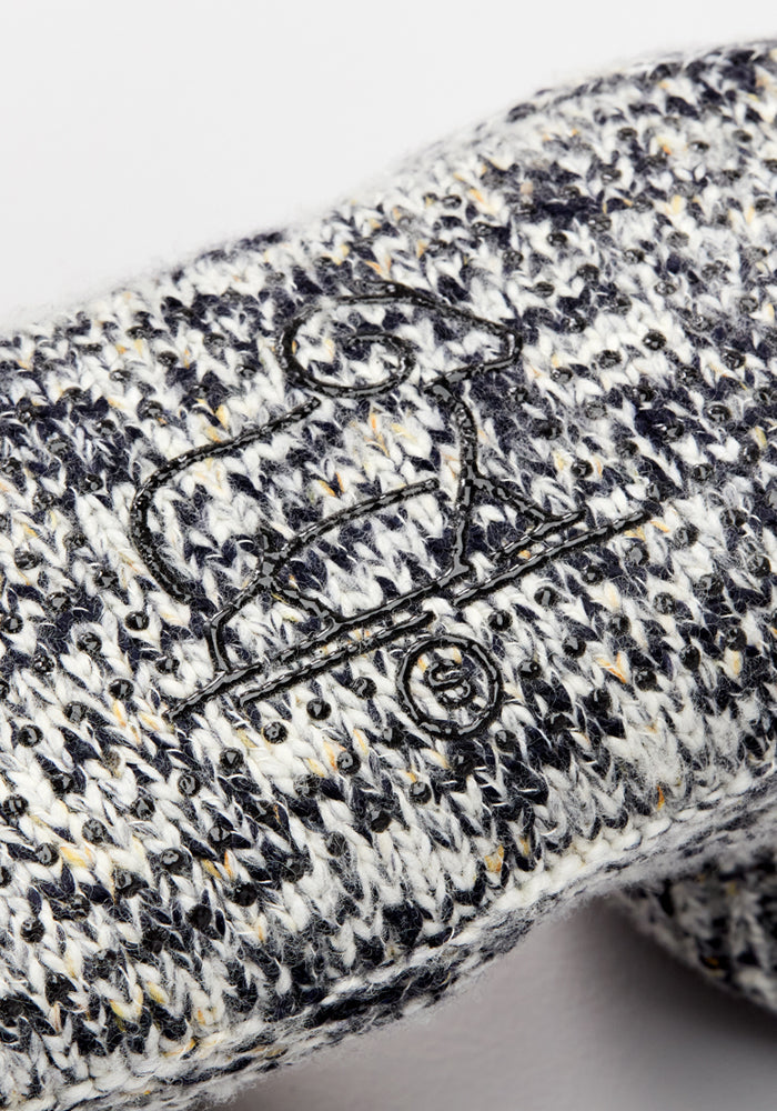 Men's Gripper Slipper Bootie - Speckled Stone