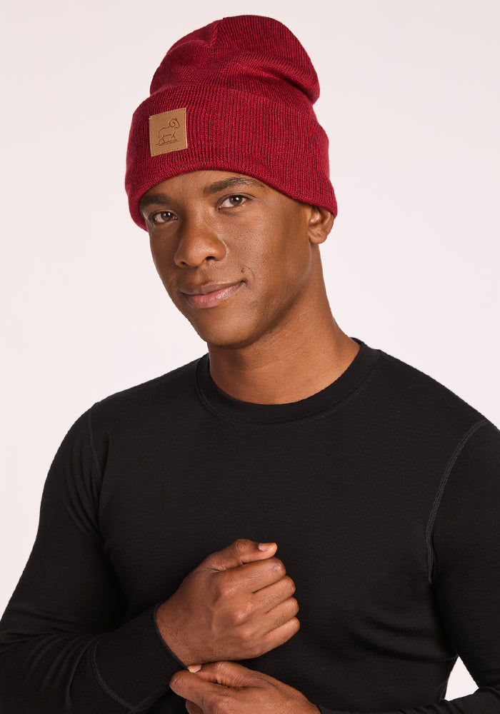 Baylor Beanie - Rhubarb