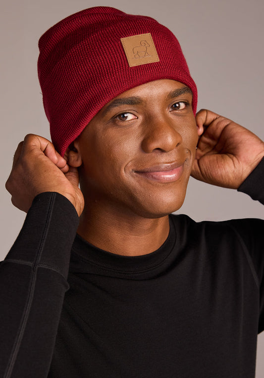 Baylor Beanie - Rhubarb