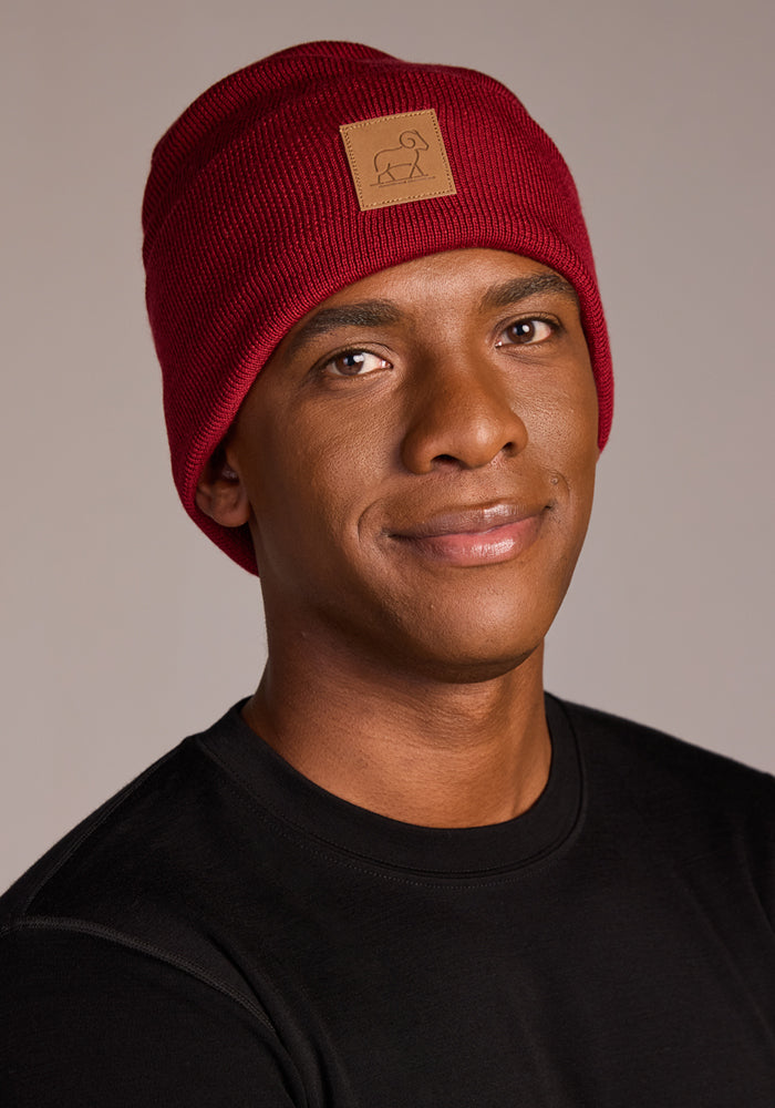 Baylor Beanie - Rhubarb