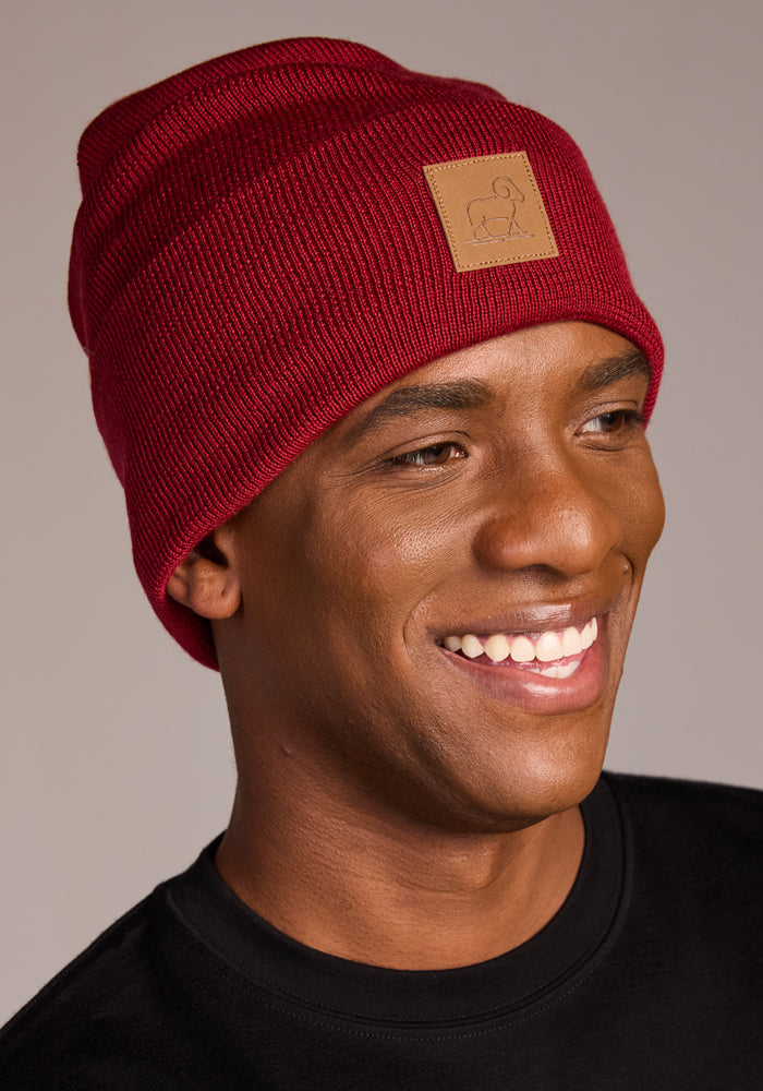 Baylor Beanie - Rhubarb