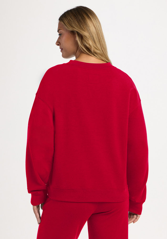 Molly Crewneck - Maraschino Cherry