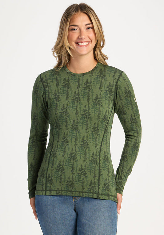 Maddie Baselayer Top - Forest Friends