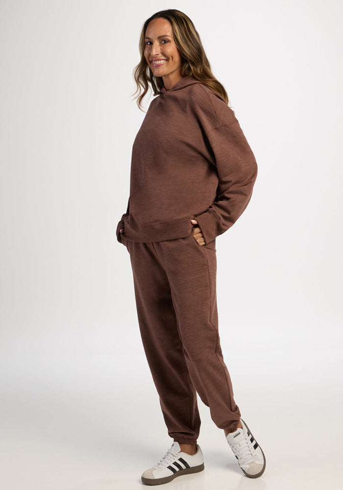 Genevieve Hoodie - Sable Heather