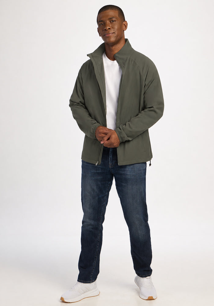 Dominator Windbreaker - Sage Olive