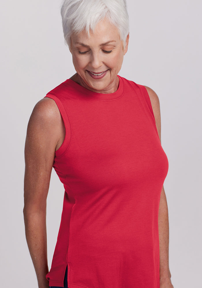 Bella Tunic Top - Berry Ice Pop