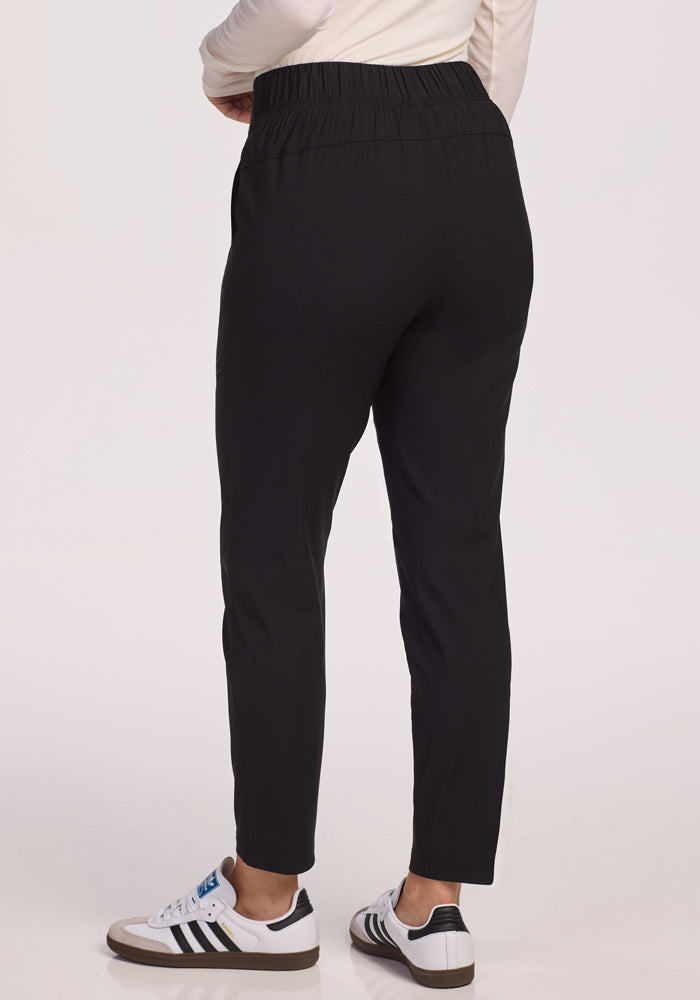 Nicole Petite Ankle Pant - Black