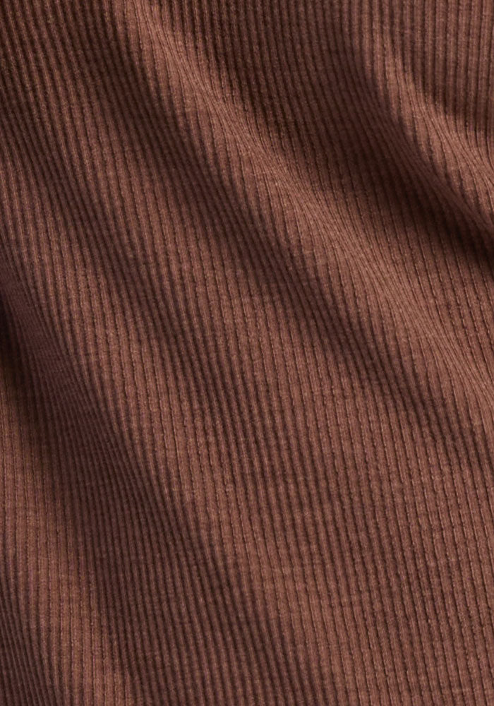 Lennon Ribbed Joggers - Sable Heather