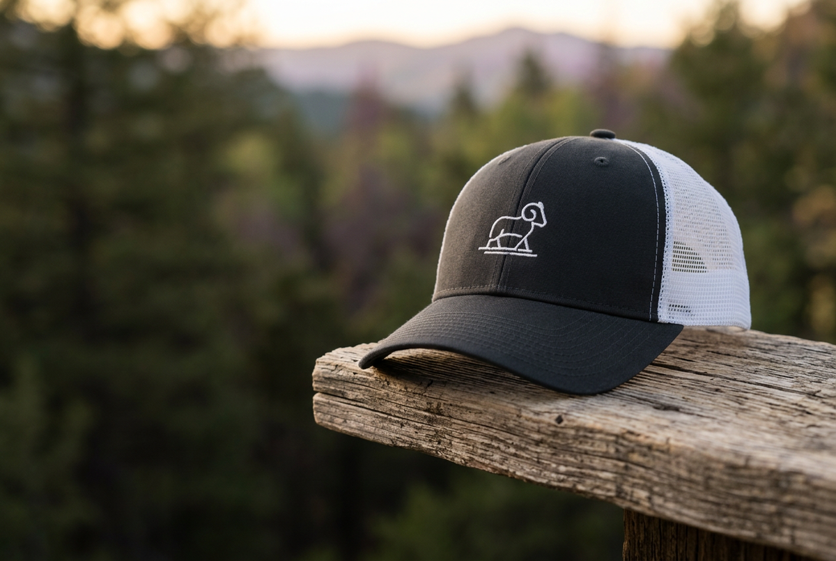 Sheep Logo 帽子户外风首页主图