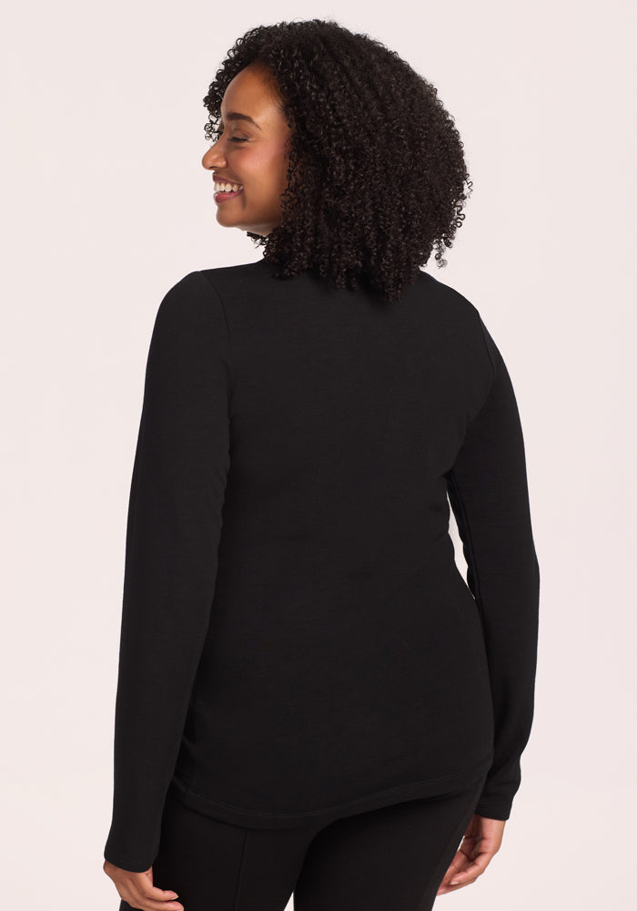 Sadie Baselayer Top - Black