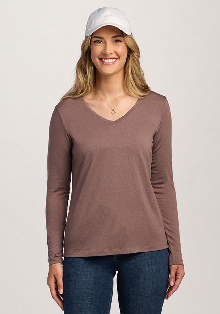 Millie Long Sleeve - Peppercorn