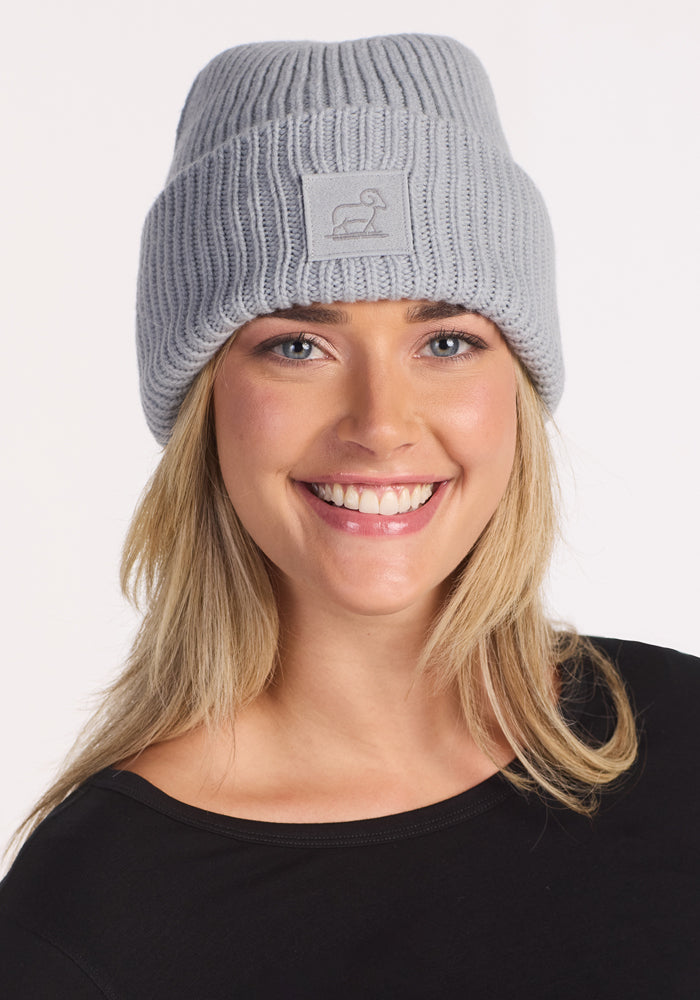 Ria Chunky Beanie - Morning Fog