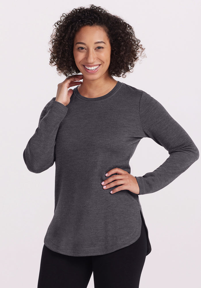 Blair Tunic - Cinder Melange