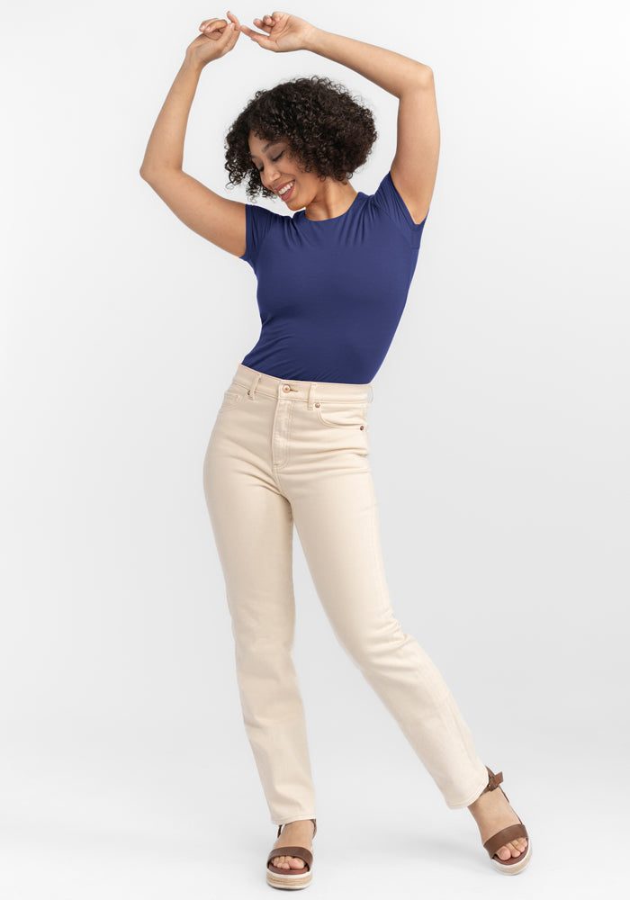 Gracie Bodysuit - Blue Horizon