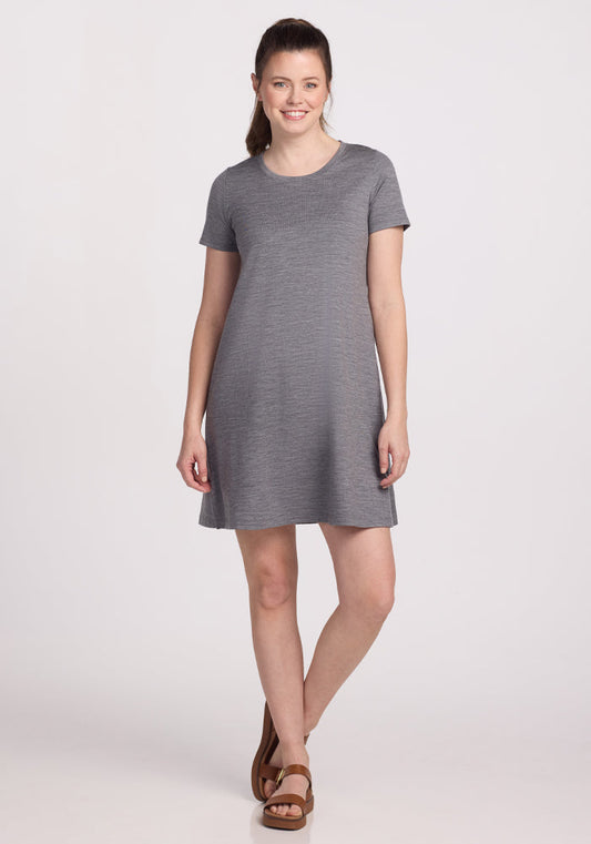 Georgie Dress - Graphite Heather