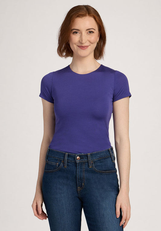 Gracie Bodysuit - Berry Indigo