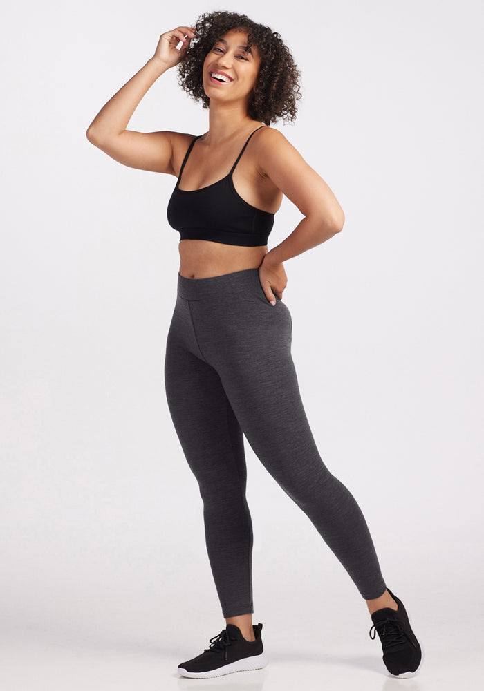 Stella Leggings - Cinder Melange