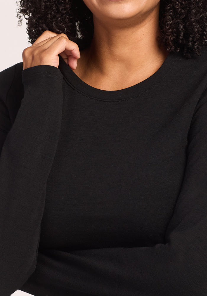 Sadie Baselayer Top - Black