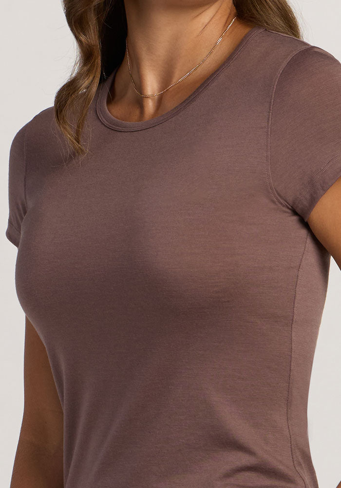 Addie Crew Neck - Peppercorn