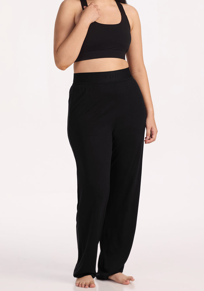 Maya Lounge Pants - Black