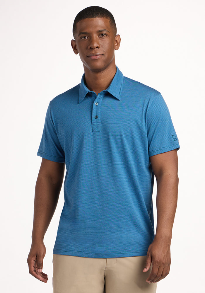 Preston Polo - Coastal Mini Stripe