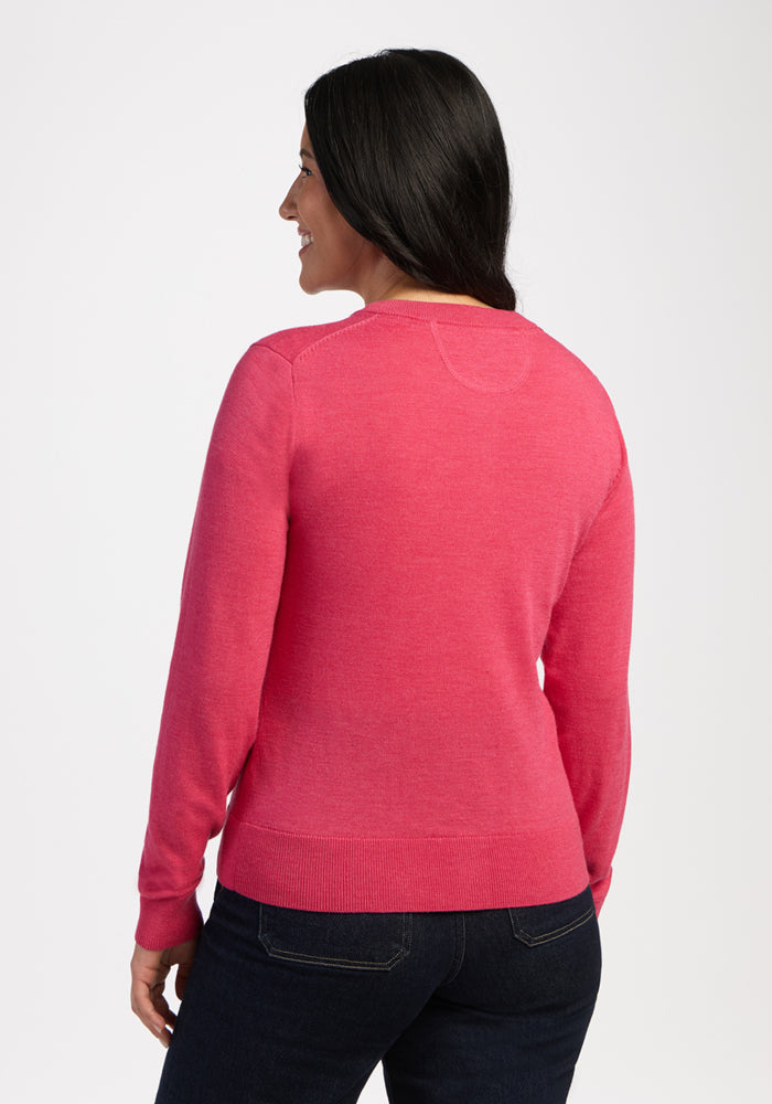 Caitlin Sweater - Vivid Rose