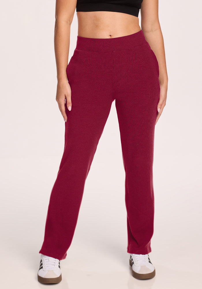 Luca Petite Pants - Beet Red