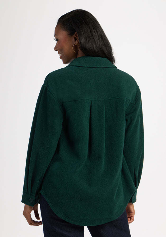 Jovie Shacket - Deep Pine