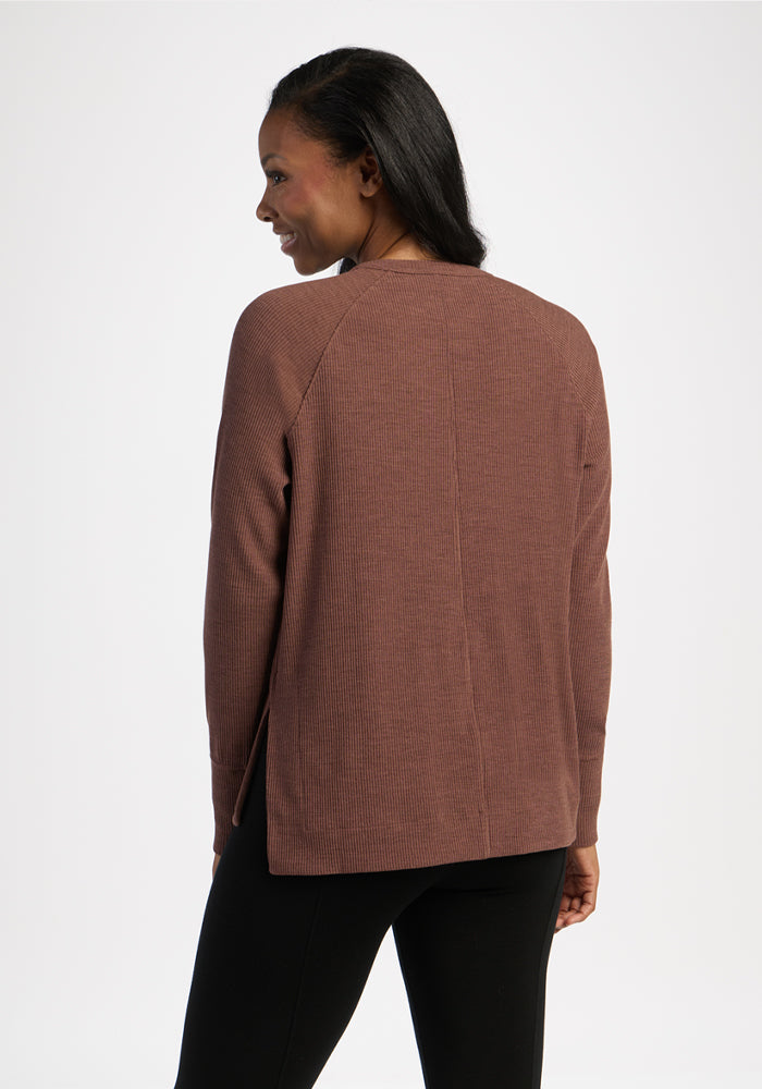 Ainsley Sweater - Sable Heather