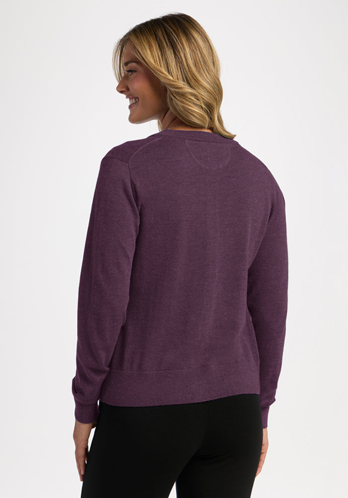 Caitlin Sweater - Purple Iris