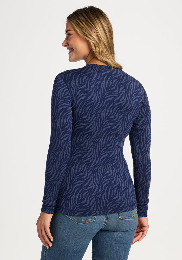 Maddie Baselayer Top - Midnight Safari