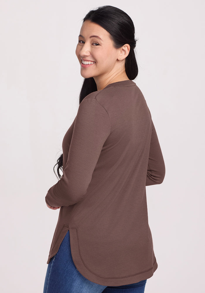 Hazel Tunic - Peppercorn